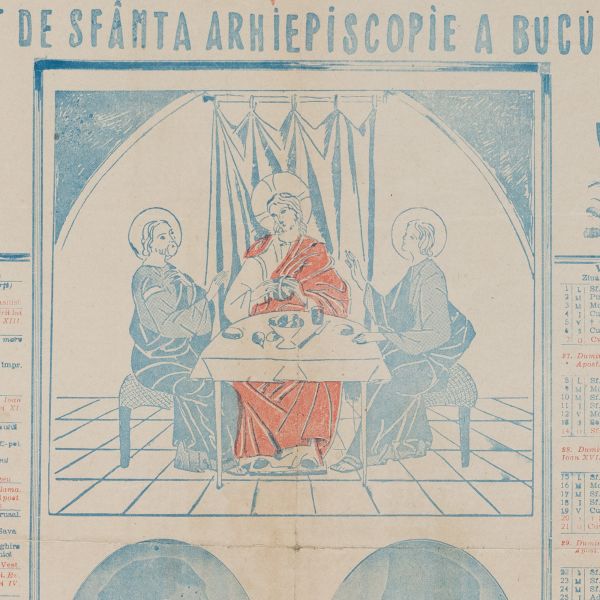 Calendarul Creștin Ortodox pe anul 1946, cu portretul regelui Mihai I 