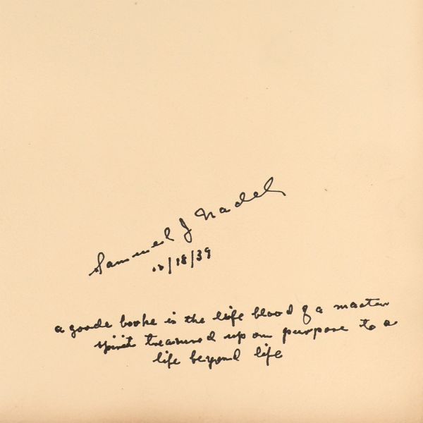 Hommage de la Roumanie à Ferdinand le Grand, Paris, 1923, cu semnătura reginei Maria a României și dedicația Mariei Ionescu