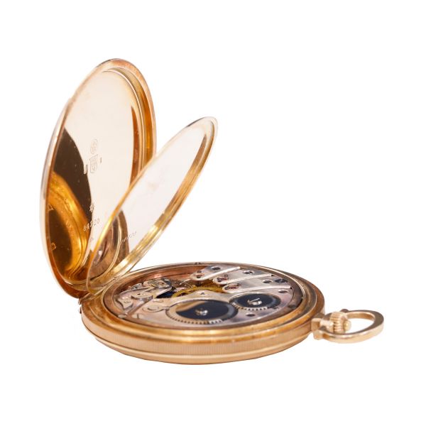 Ceasul de buzunar al reginei Maria din aur 14K, marca Orator Watch Co., 1926