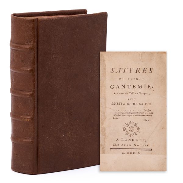 Antioh Cantemir, Satire, cu istoria vieții sale, ediția 1750