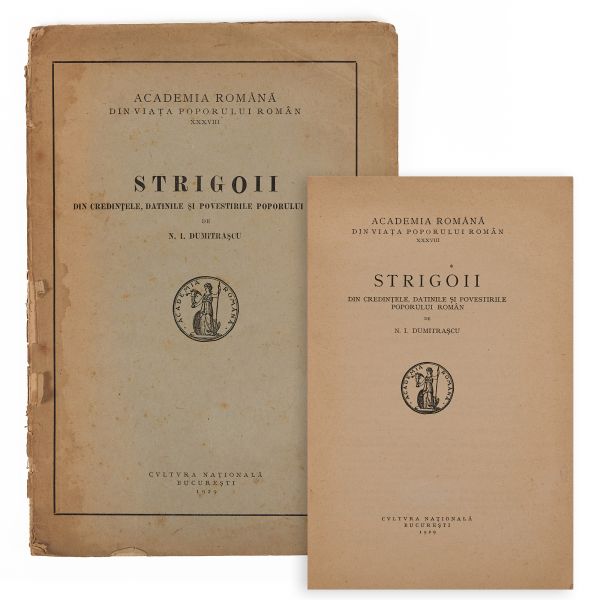 N. I. Dumitrașcu, Strigoii, 1929 