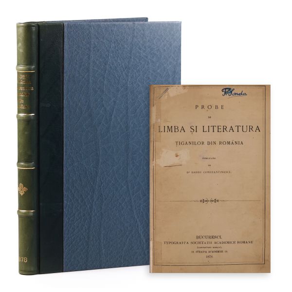 Barbu Constantinescu, Probe de limba și literatura țiganilor din România, 1878 + A. Graur, Les mots tsiganes en Roumain, 1934