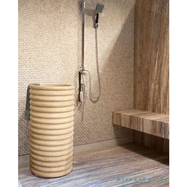 CHIUVETA Tao Travertin by PIATRA ONLINE