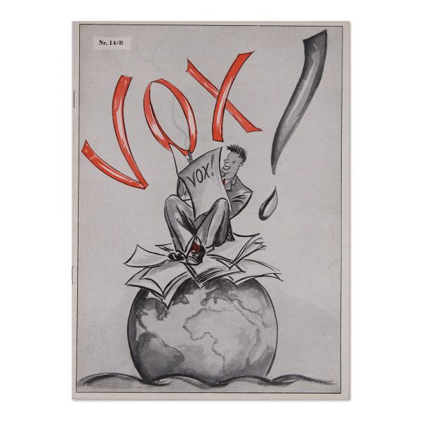 Publicația Vox, patru numere, 1942
