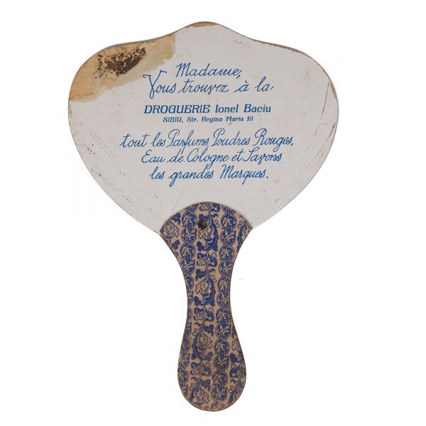 Drogheria Ionel Baciu, reclamă evantai 