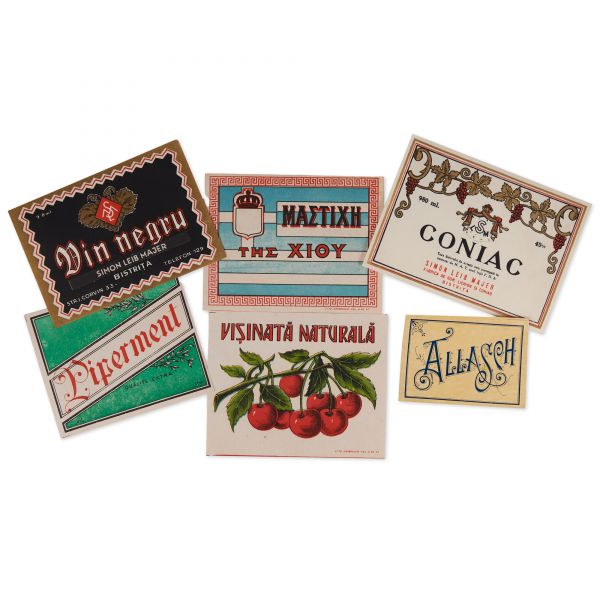 Băuturi alcoolice, șase etichete