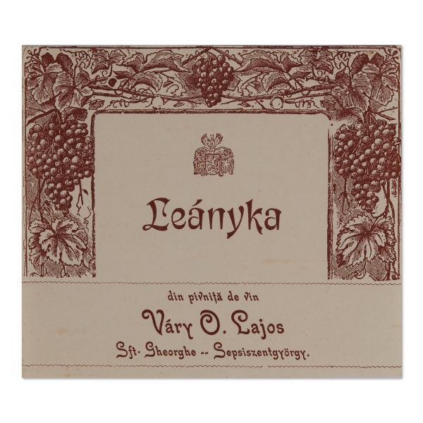 Vin din pivnița Vary O. Lajos, trei etichete