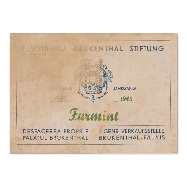 Fundațiunea Brukenthal, zece etichete pentru vinuri