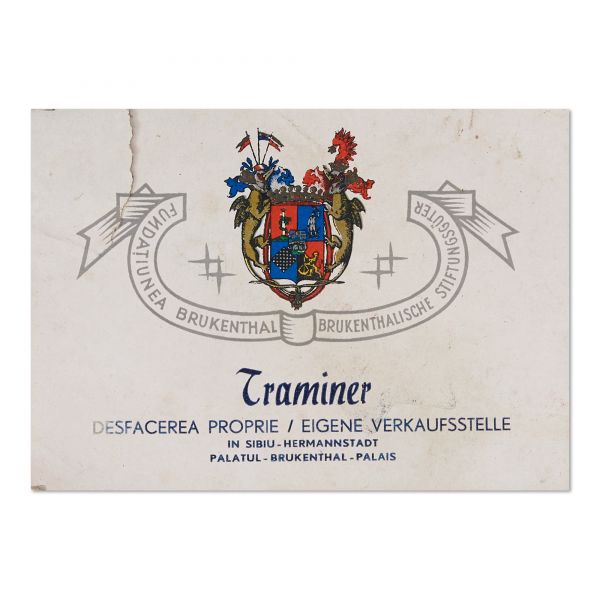 Fundațiunea Brukenthal, zece etichete pentru vinuri