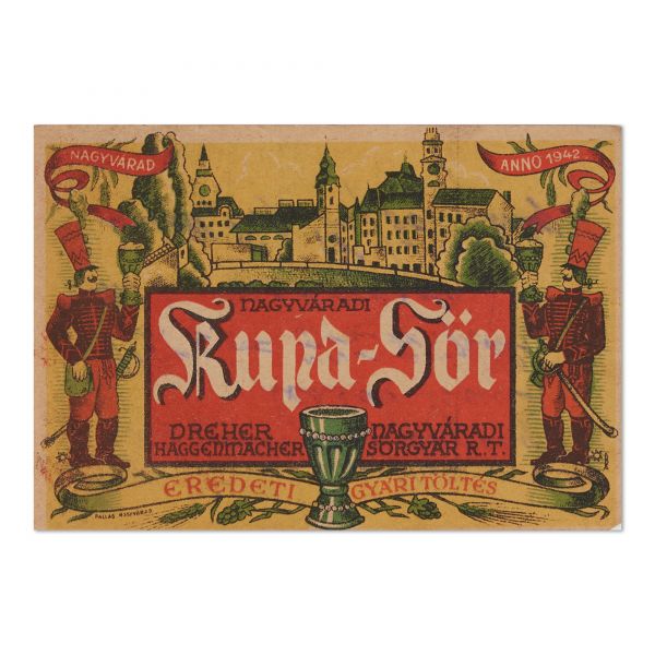 Dreher Haggenmacher, Kupa-Sor, patru etichete pentru bere