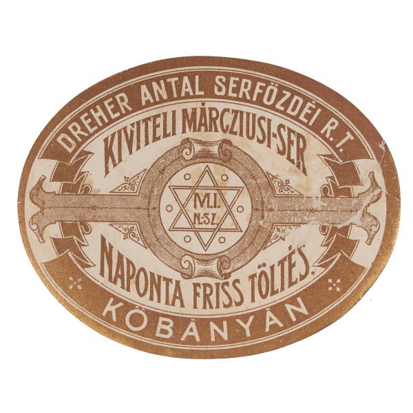 Dreher Haggenmacher, Kupa-Sor, patru etichete pentru bere