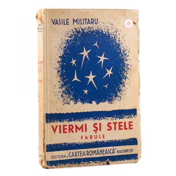 Vasile Militaru, Viermi și stele, 1943, cu dedicație