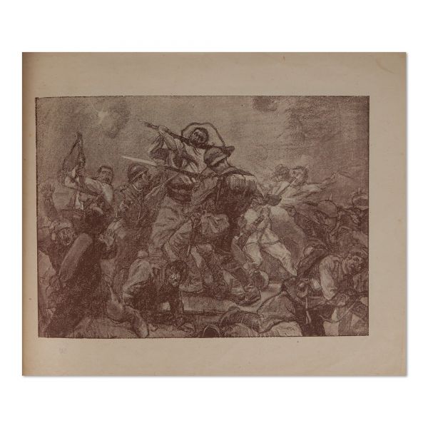 V. Militaru, Cântarea Neamului, 1925, cu dedicație pentru D. Mihăilescu-Toscani