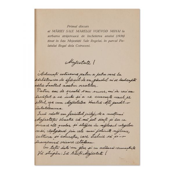 Teofil G. Sidorovici, Din viața unui fiu de rege, [1937]