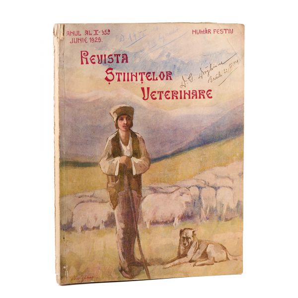 Revista științelor veterinare, anul X, iunie 1929, număr festiv