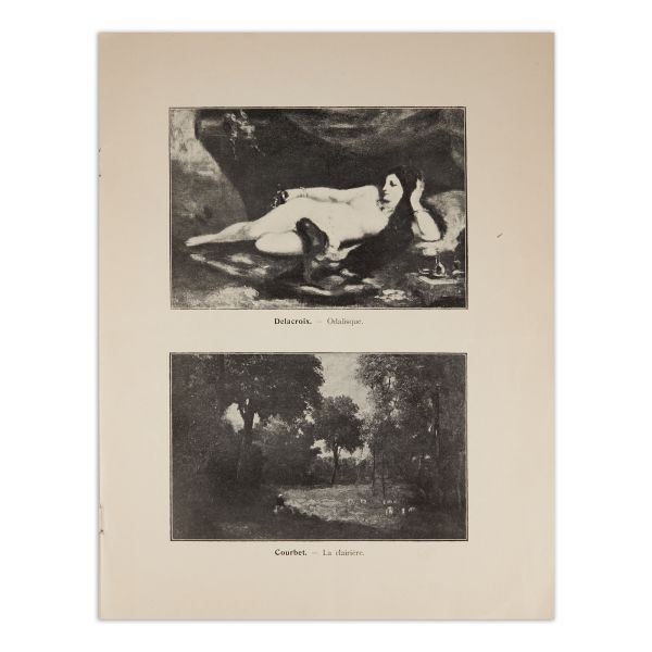 La peinture française moderne, catalogul expoziției din 5 - 31 decembrie 1935, exemplar numerotat, cu dedicația lui K. H. Zambaccian