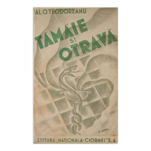 Al. O. Teodoreanu, Tămâie și otravă, vol. I-II, cu dedicație pentru maior V. Teutu