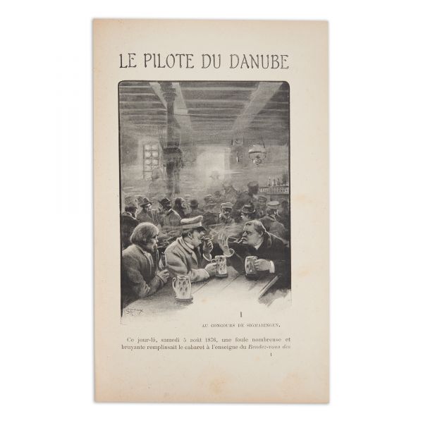 Jules Verne, Le pilote du Danube, 1908, ediție Hetzel