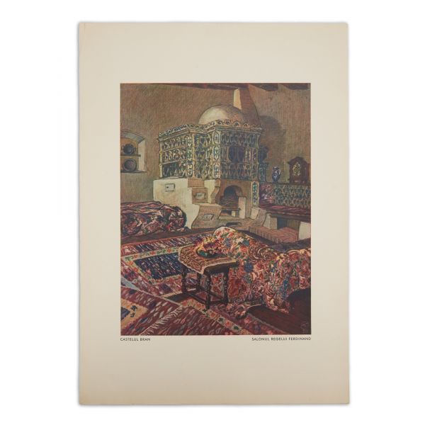 Anton Kaindl, România - Albumul I, Castelul Bran