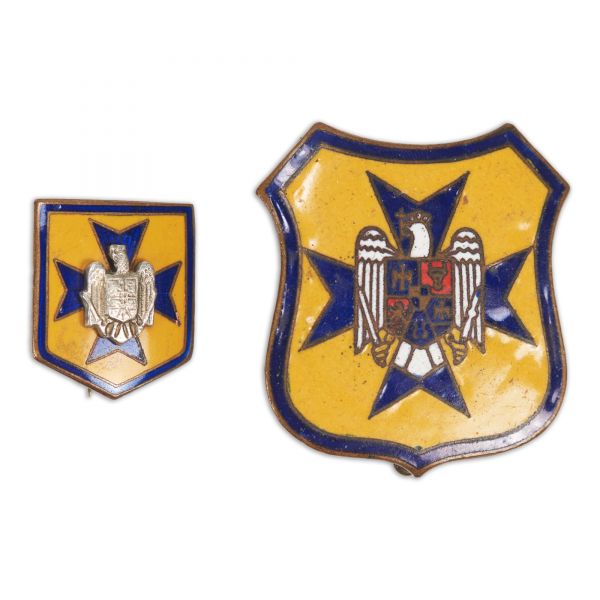 Organizația „Straja Țării”, două insigne