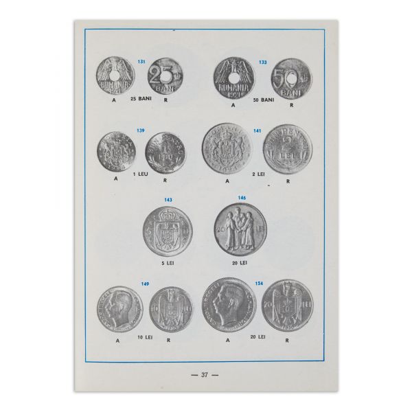 Două volume despre numismatică, 1975 - 1981, cu dedicația lui Nichita Stănescu 