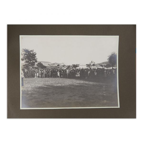 A.S.R. principele Carol la tirul de porumbei de la Gherla organizat de Iuliu Hossu, album fotografic, 1923