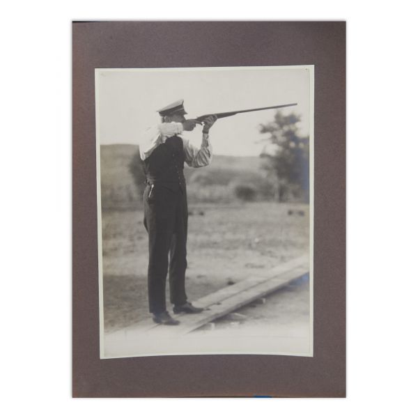 A.S.R. principele Carol la tirul de porumbei de la Gherla organizat de Iuliu Hossu, album fotografic, 1923