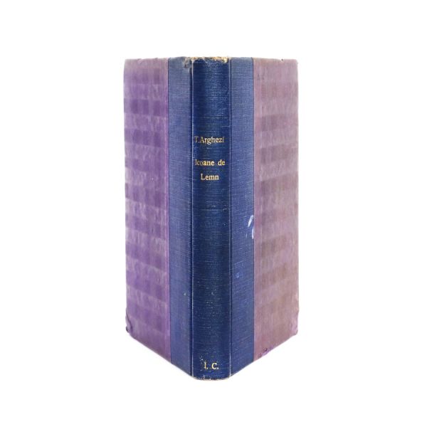 Tudor Arghezi, Icoane de lemn, 1930, cu dedicație pentru I. Cohn