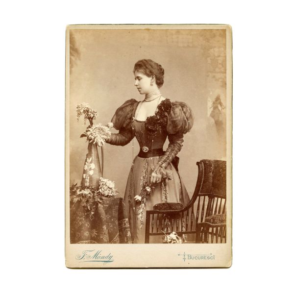 Principesa Maria, fotografie de cabinet, atelier F. Mandy