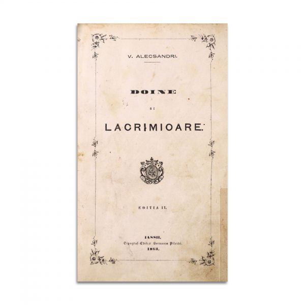 V. Alecsandri, Doine și lăcrimioare, 1863, Ediția a II-a