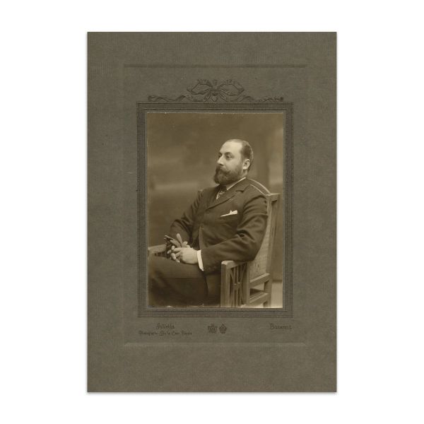 Grigore Rioșanu, fotografie de epocă, atelier Julietta