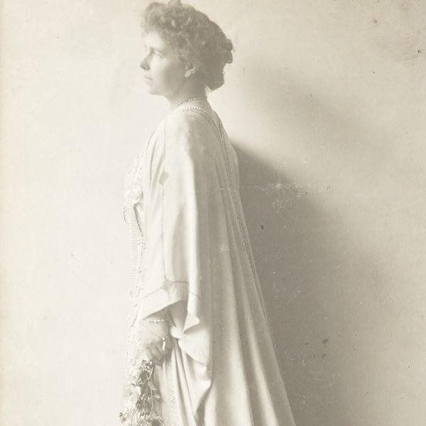 Principesa Maria a României, fotografie de epocă, atelier Elvira