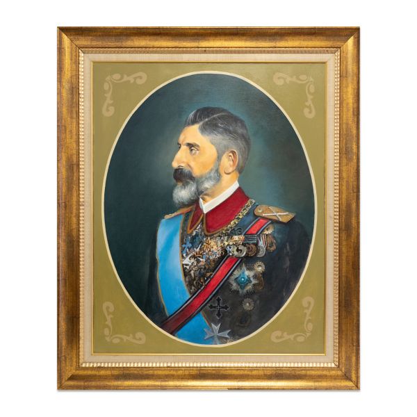 Teodor Vișan, Regele Ferdinand I - Întregitorul, ulei pe pânză