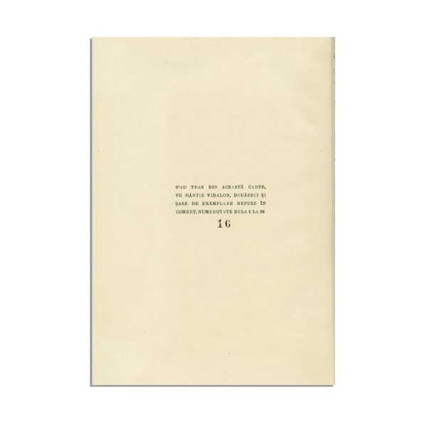 Lucian Blaga, Trilogia cunoașterii, 1943 - exemplar bibliofil