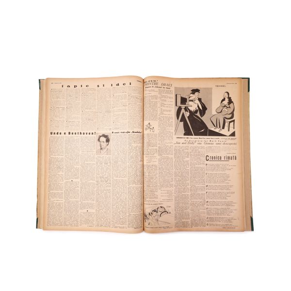 Revista „Vremea”, colecția anului VII, 53 numere, 1934