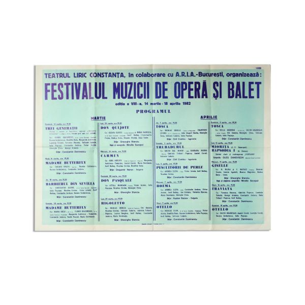 11 afișe de mari dimensiuni din perioada contemporană