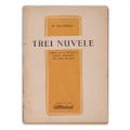 G. Călinescu, Trei nuvele, cu dedicație 