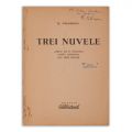 G. Călinescu, Trei nuvele, cu dedicație 