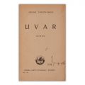Mihail Sadoveanu, Uvar, 1932, cu dedicație pentru Perpessicius
