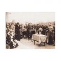 Regele Ferdinand și regina Maria la pomenirea eroilor în Soultzmatt, două fotografii de epocă, 9 aprilie 1924 