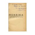 Ilarie Voronca, Henrika, 1945, cu dedicație pentru Camille și André Rolland
