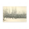 Vizita împăratului Franz Joseph, prezentarea onorurilor militare, fotografie de epocă, 1896