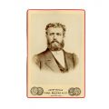 Părinții regelui Ferdinand I, Principele Leopold de Hohenzollern-Sigmaringen și Principesa Antónia, două fotografii de cabinet