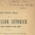 N. Iorga, Despre utilitatea generală a studiilor istorice, 1895 - Volum cu dedicație pentru Dimitrie Sturdza