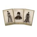 Vodă Alexandru Ghika, Ioan Scarlat Ghika, Alexandru Scarlat Ghica, 3 fotografii de cabinet, atelier Souvenir