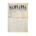 Publicația „Mansarda”, Anul I, Nr. 1, aprilie
