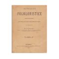 Gr. G. Tocilescu, Materiale folcloristice, 1900, trei volume