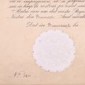 Brevet de numire în grad de Locotenent Colonel al Maiorului Christu Dimitrie, semnat olograf de Regele Carol I