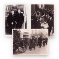 Înmormântarea lui Iacob C. Negruzzi, două fotografii de epocă și o reproducere fotografică