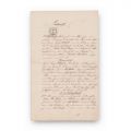Document de achiziție privind calea ferată din zona Reșița, 5 noiembrie 1864